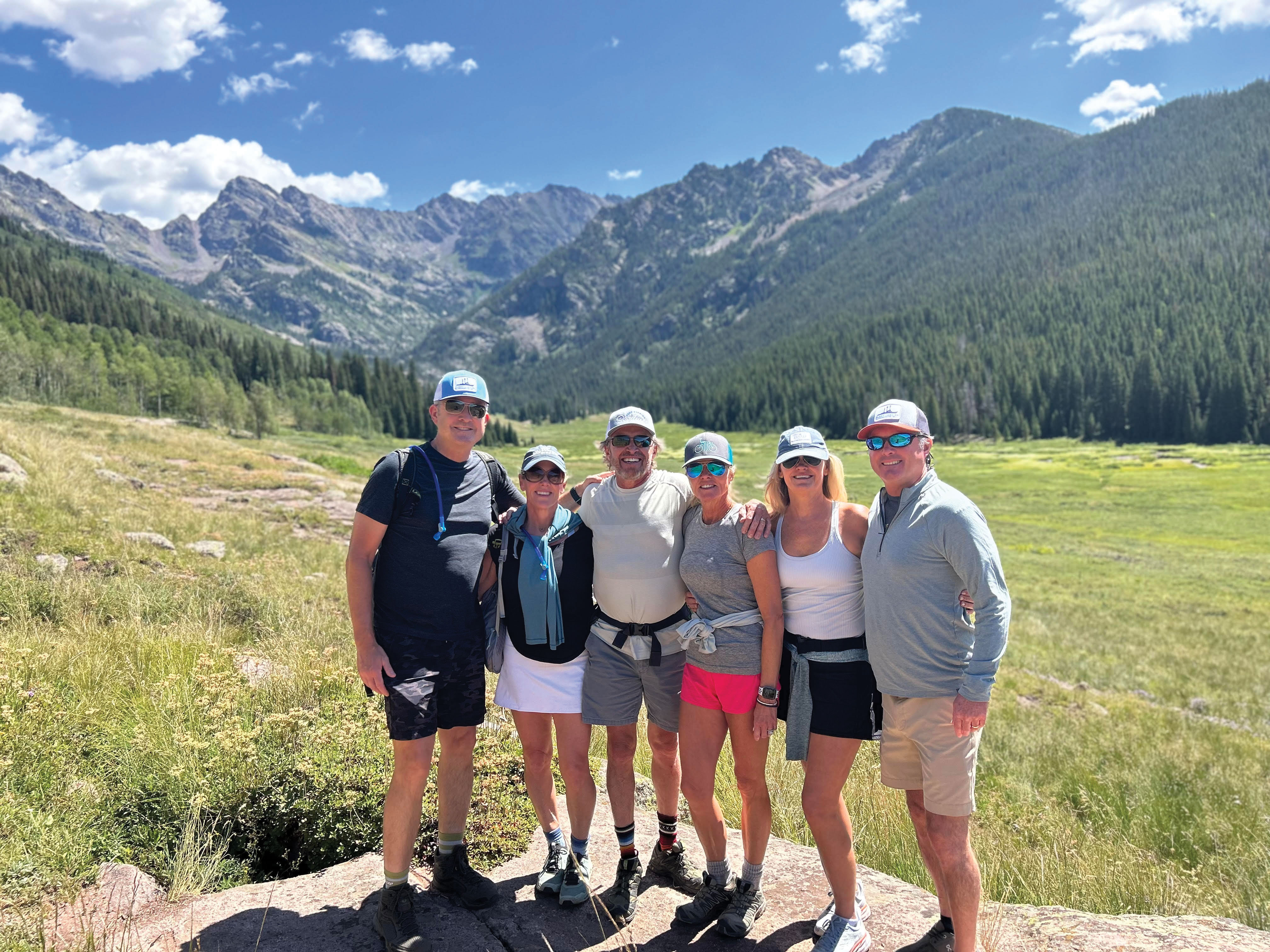 “We love to take friends to Pitkin Lake in Colorado. The drive is gorgeous, and there are amazing views.