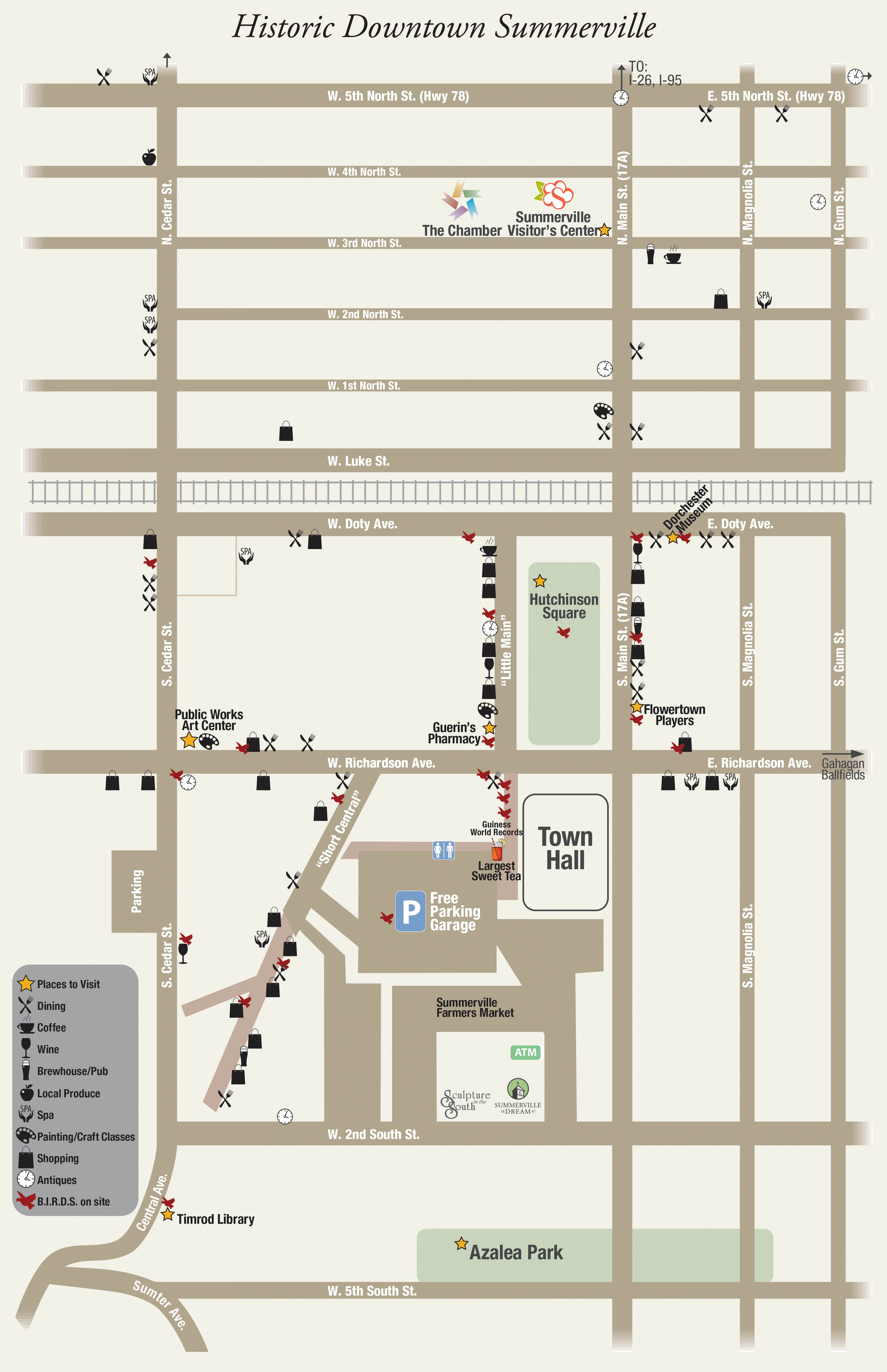 EXPLORE SUMMERVILLE: The nearly one-square-mile historic district includes more than 700 homes and buildings that are listed on the National Register of Historic Places, as well as a host of restaurants, bars, shops, and boutiques.