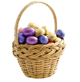 Every Easter: “I always get a big Easter basket from my mom. She puts less chocolate in it now because she figures I eat enough of it.”