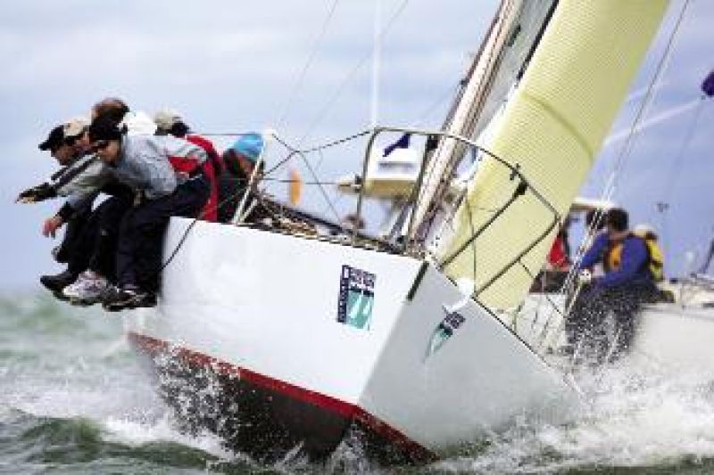 All Hands on Deck: Every April, CORA hosts nearly 300 boats during the popular Charleston Race Week. The dedicated crew of Dauntless lives up to the boat’s name, hiking out to ballast the boat and shave seconds off its time. Dauntless came in third in its division last spring.