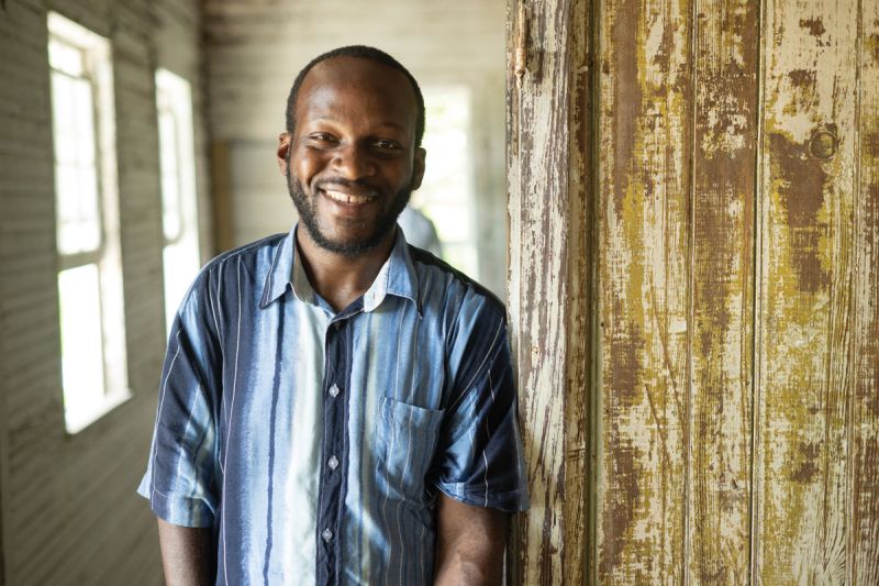 Outreach coordinator and Hutchinson House photographer Denzel Wright, who is documenting the ongoing restoration for the new museum, says his work with EIOLT “has urged him to explore how the preservation of land can closely benefit the preservation of African American heritage and culture.”