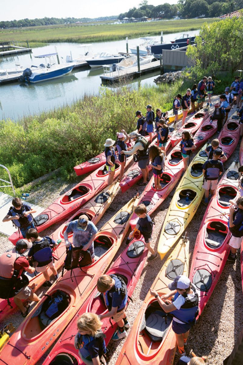 Kayak rentals at the ready