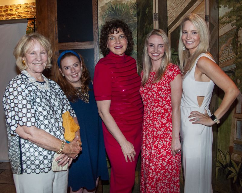 Jeanne Hall, Analisa Muti, Marguerite Germain, Danielle Arndt, and Lauren Whitehead