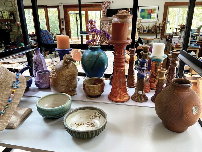 Cynthia Bringle Pottery in Penland.