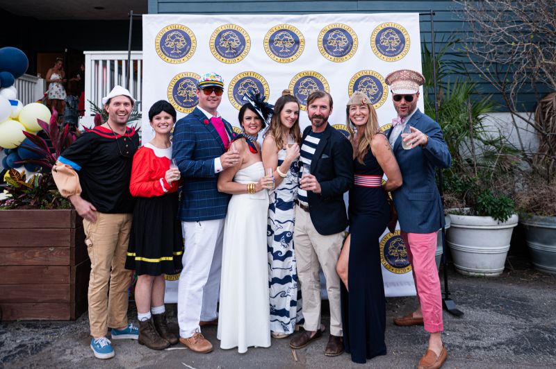 (From left) Randy and Ashley Beavers, Jeff and Cheri Kaufmann,  Molly and A.C. Heyward, and Jennifer and Curtis Mitchell