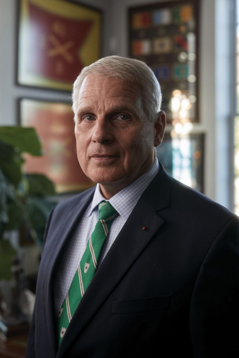 CBA president Colby Broadwater joined the college in 2008, following  a distinguished military career.