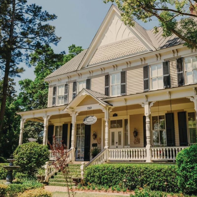 Flowertown Bed and Breakfast, a circa-1889 Victorian mansion on Main Street