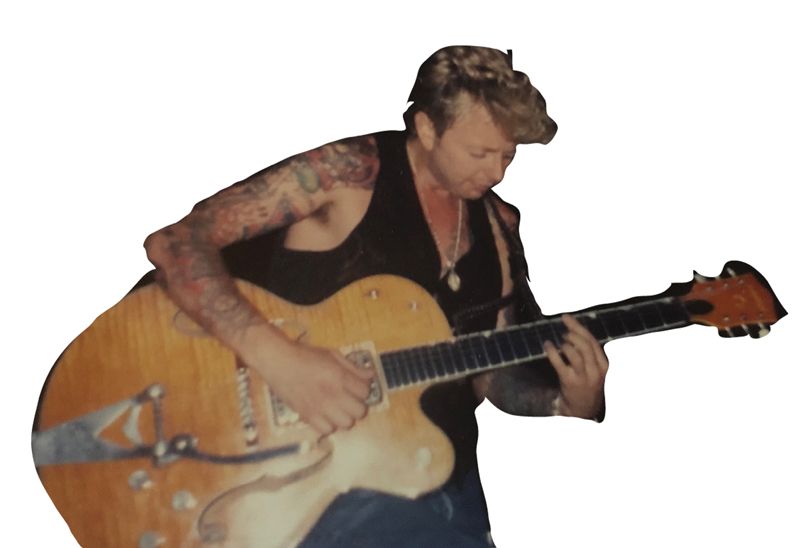 Brian Setzer Stray Cats.