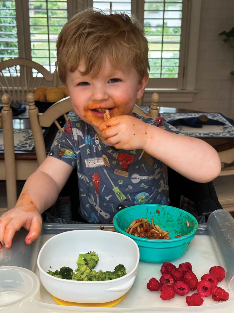Use Your Noodle: “My son, Callen, will eat any form of noodle with any kind of sauce. He also loves vegetables and fruit. I’m glad. If I had a chicken-nugget kid, it would hurt my feelings.”