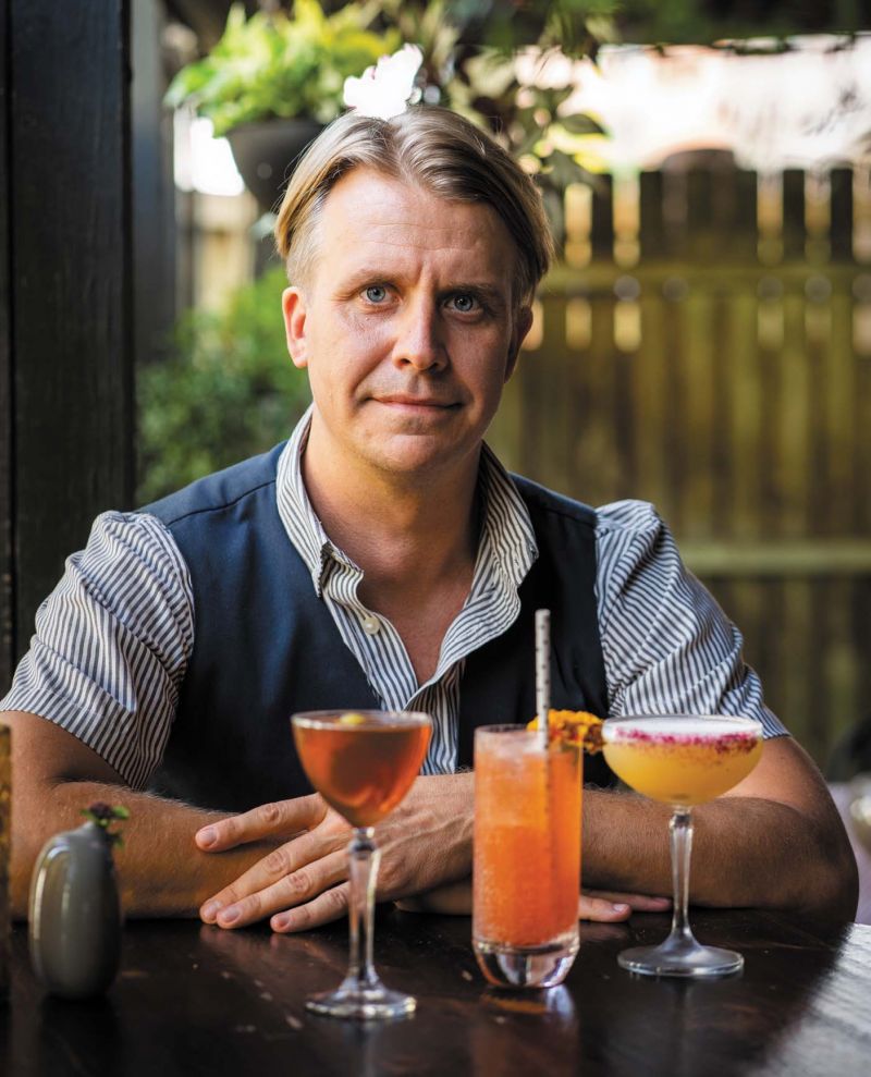 Coterie mixologist Jeremy Buck