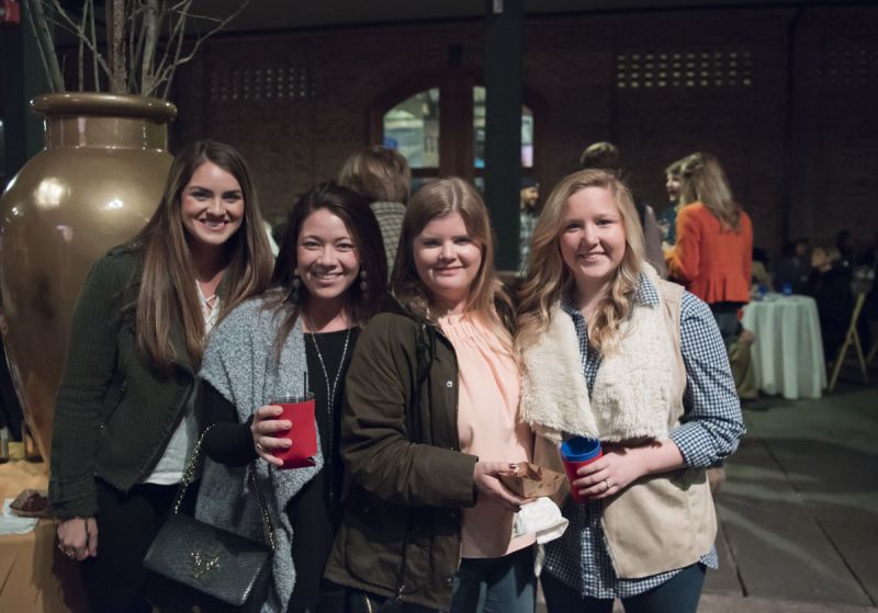 Caroline Kinard, Jillian Griswald, Wilie Marshall, and Menair Somheil