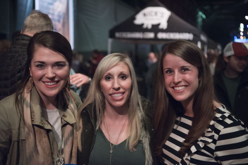 Atlee Johnston, Holly Carter, and Allison Huebmer