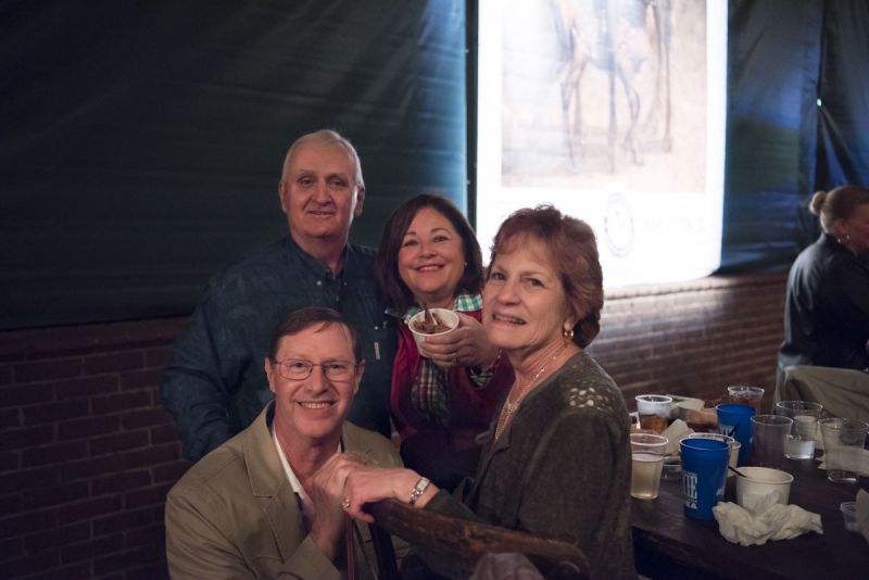 Charles Willis, Fred York, Marti Willis, and Brenda York