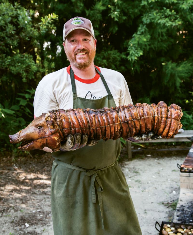 The porchetta whisperer himself, Craig Deihl.