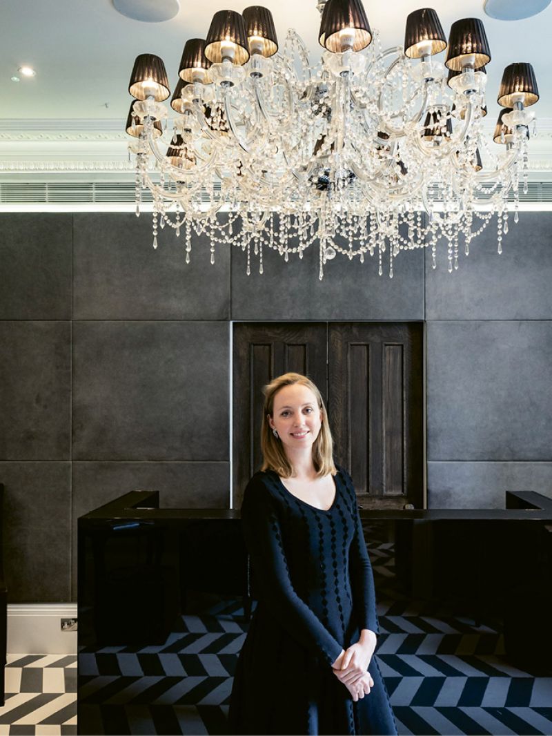 Olivia Byrne, in 2011 dubbed the “UK’s youngest hotelier” at age 23, renovated and opened the property which continues to win awards for its design and tech-savvy amenities.