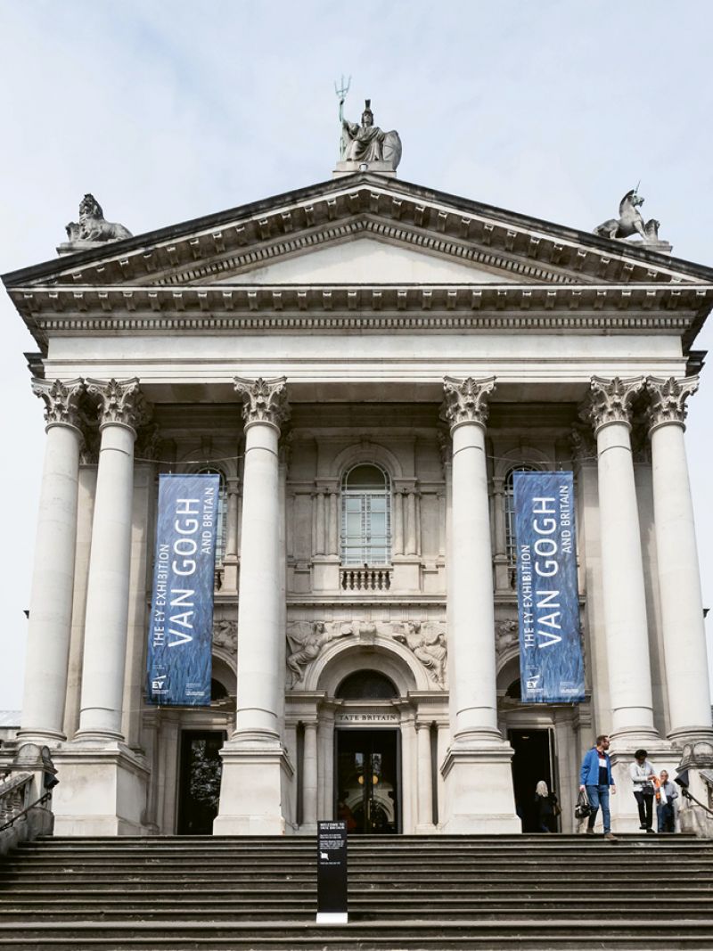 The Tate Britain hosted a major Vincent Van Gogh exhibition through August...
