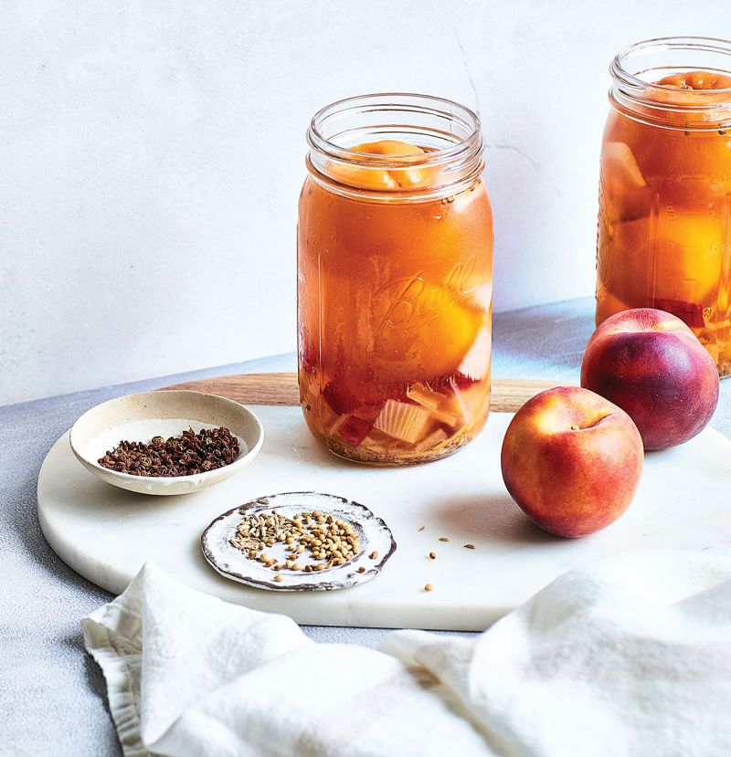 Pickled Peaches