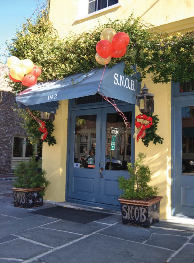 1993: SNOB (Slightly North of Broad) opens on East Bay.
