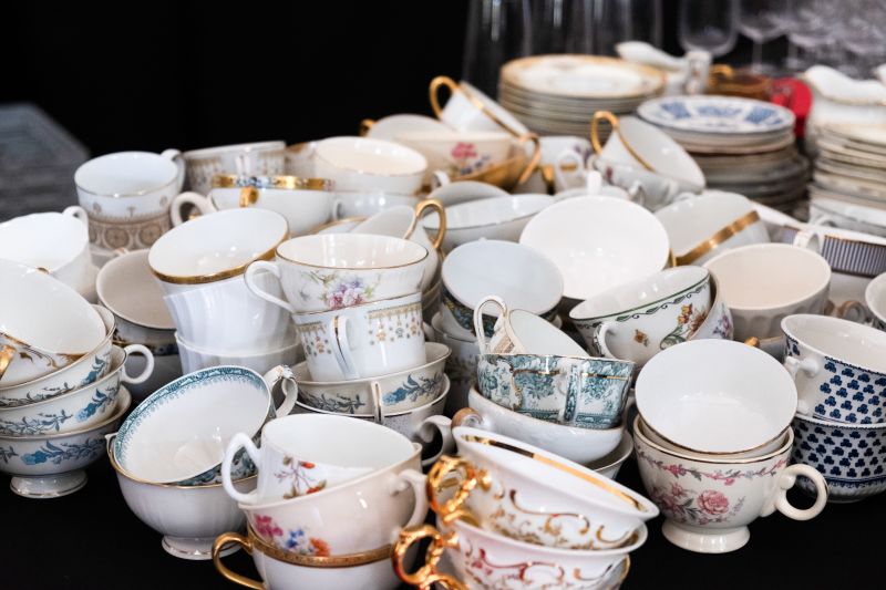 High Tea calls for fancy fine China.