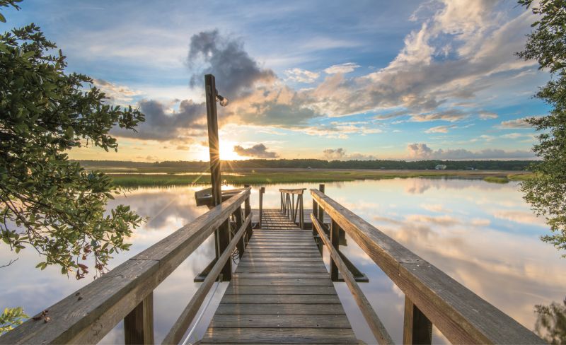 This Old Dock: A secluded spot on the Wando River in Awendaw