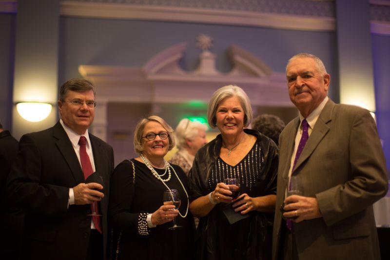 Jeff and Carla Gilman with Jamie and Bill Flack