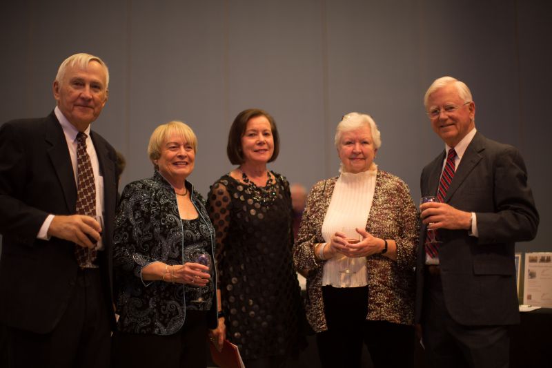 Ken and Sue Ingram, Patti Tully, and Jackie and Sam Gawthrop