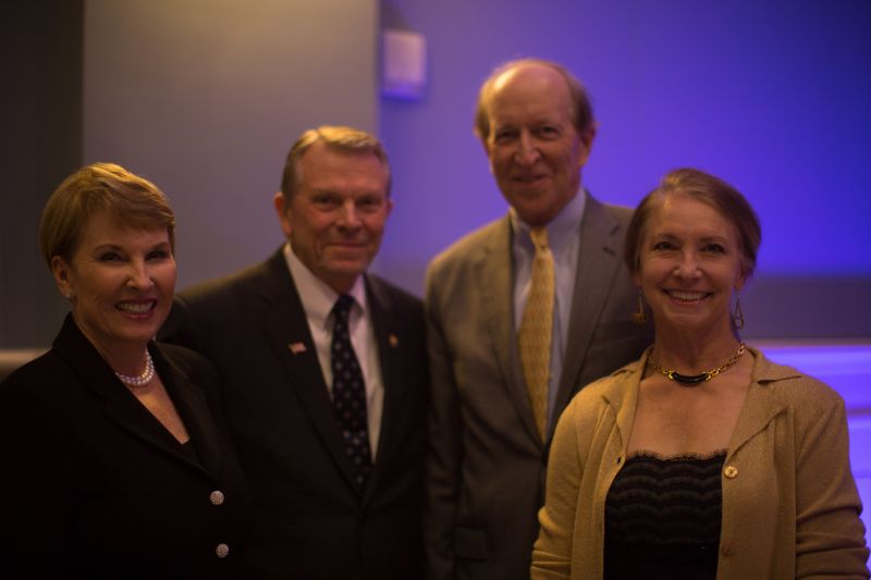 Sissy and Jairy Hunter with George and Jane Benson