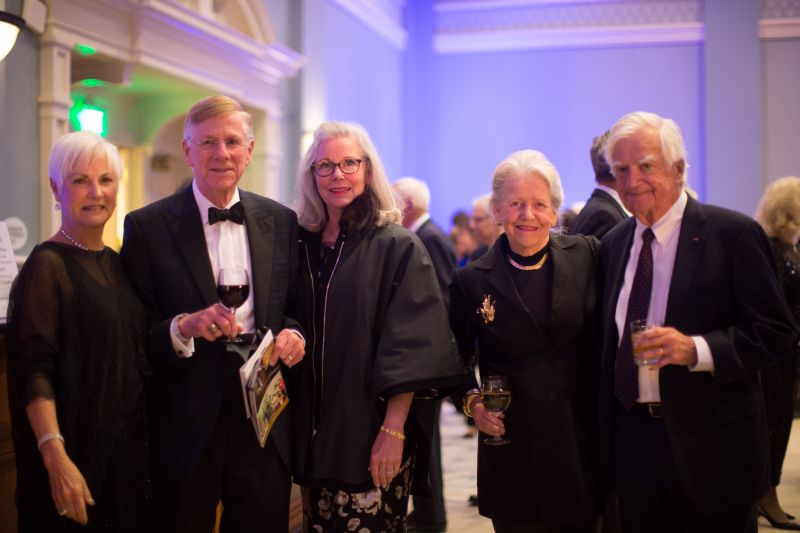 Barbara Boone, Bill Hewitt, Karyn Lee, and Ann and Dick Keigher