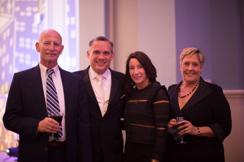 Denny Vrooman, David and Phoebe Mendez, and Carol Vrooman