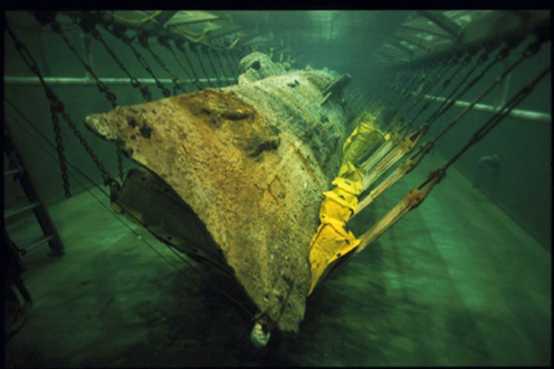 1999: The Hunley is raised.