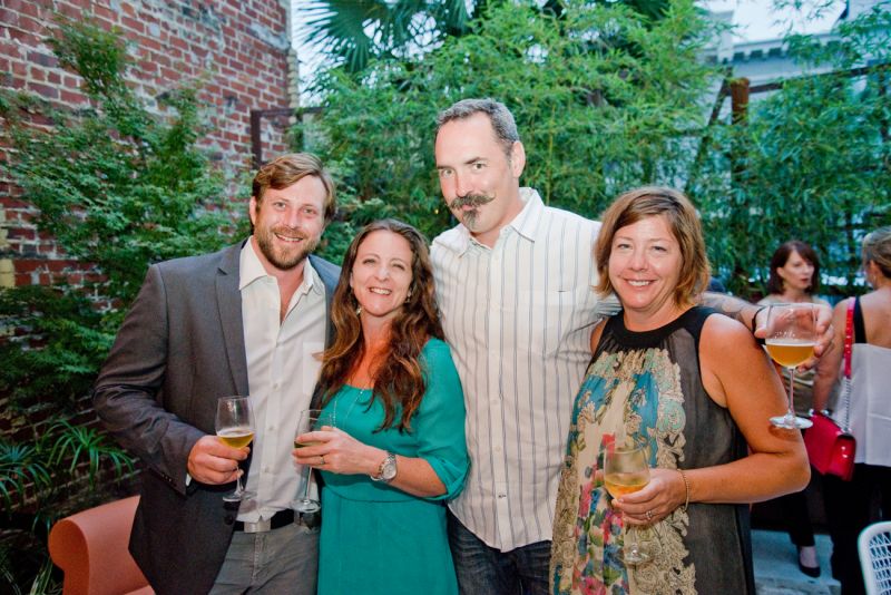 Jason and Katie Houser with Mike and Jen Kulick